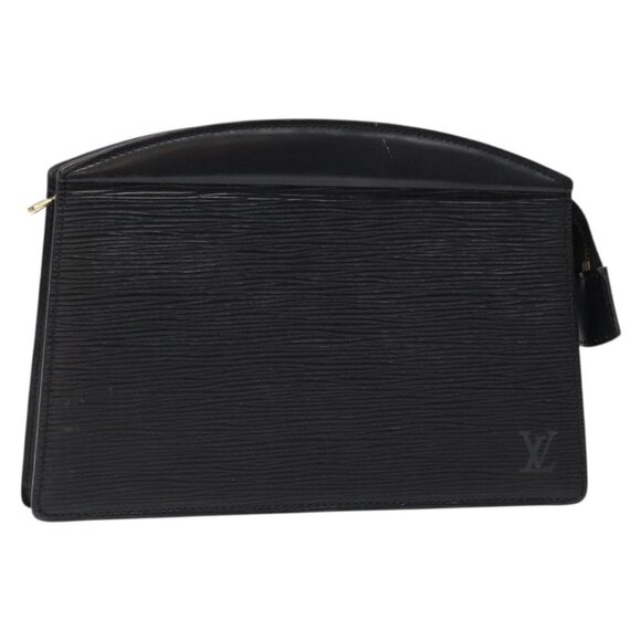 LOUIS VUITTON Epi Trousse Crete Pouch Black M48402 LV Auth fm4830 - Picture 1 of 16